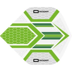Misaladejuegos Pluma Dardos Datadart HEX Flight Grey/Green - Imagen 2