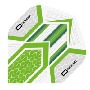 Misaladejuegos Pluma Dardos Datadart HEX Flight Grey/Green - Imagen 3