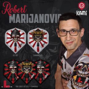 Misaladejuegos Plumas L-style L1Pro Kami Standard Robert Marijanovic v2 Samurai Type A Clear White - Imagen 2