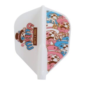 Misaladejuegos Plumas Fit Flight Mana Kawakami V3 Shape White - Imagen 3