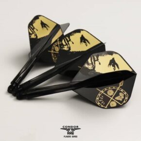 Misaladejuegos Plumas Condor Axe Inspiration 3 Standard Negro M 27.5m 3 Uds. - Imagen 2