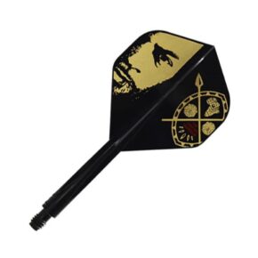 Misaladejuegos Plumas Condor Axe Inspiration 3 Standard Negro S 21.5m 3 Uds.