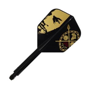 Misaladejuegos Plumas Condor Axe Inspiration 3 Shape Negro M 27.5m 3 Uds.