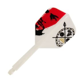Misaladejuegos Plumas Condor Axe Inspiration 3 Shape Blanco S 21.5m 3 Uds.