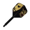 Misaladejuegos Plumas Condor Axe Inspiration 3 Shape Negro S 21.5m 3 Uds.