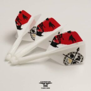 Misaladejuegos Plumas Condor Axe Inspiration 3 Shape Blanco L 33.5m 3 Uds. - Imagen 3