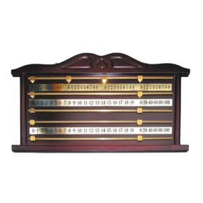 Misaladejuegos Marcador Billar Snooker Caoba 72001520