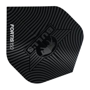 Misaladejuegos Plumas Bulls Darts Fortis Flights Standard Negro  50912 - Imagen 2