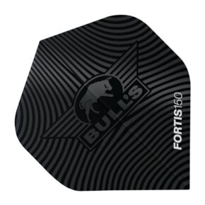 Misaladejuegos Plumas Bulls Darts Fortis Flights Standard Negro  50912 - Imagen 3