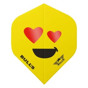 Misaladejuegos Plumas Bulls Darts Smiley 100 Heart-eyes Standard  50892