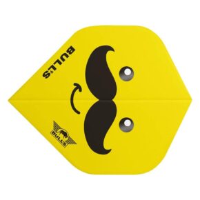 Misaladejuegos Plumas Bulls Darts Smiley 100 Mustache Standard  50890 - Imagen 2