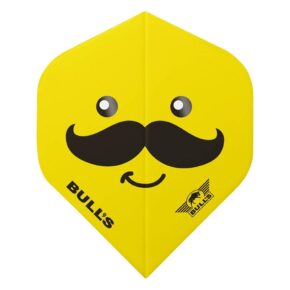 Misaladejuegos Plumas Bulls Darts Smiley 100 Mustache Standard  50890