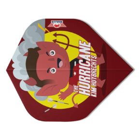 Misaladejuegos Plumas Bulls Darts Player 100 Kim Huybrechts Cartoon Standard  50884 - Imagen 3