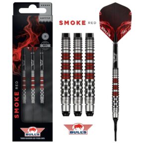 Misaladejuegos Dardos Bulls Darts Smoke Red A 90% 18gr  25218 - Imagen 3