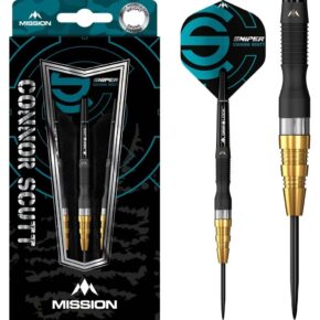 Misaladejuegos Dardos Mission Connor Scutt 95% 22gr Sniper D1591 - Imagen 2
