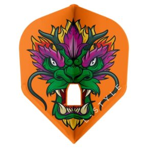 Misaladejuegos Plumas Champagne L-Style Signature L3Pro Jules Van Dongen Shape Naranja