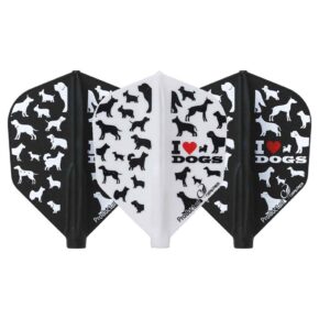 Misaladejuegos Plumas Fit Flight I Love Dogs Shape