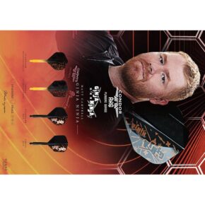 Misaladejuegos Plumas Condor Axe Shape Matt Campbell Ginja Ninja S 21.5mm 3 Uds. Negro - Imagen 3