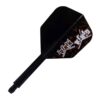 Misaladejuegos Plumas Condor Axe Shape Matt Campbell Ginja Ninja M 27.5mm 3 Uds. Negro