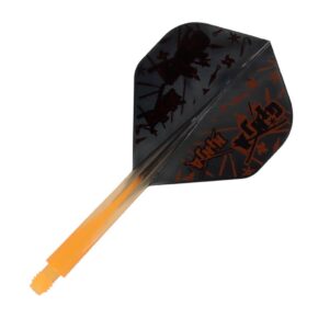 Misaladejuegos Plumas Condor Axe Standard Matt Campbell Ginja Ninja L 33.5mm 3 Uds. Naranja Neon