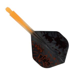 Misaladejuegos Plumas Condor Axe Standard Matt Campbell Ginja Ninja L 33.5mm 3 Uds. Naranja Neon - Imagen 3