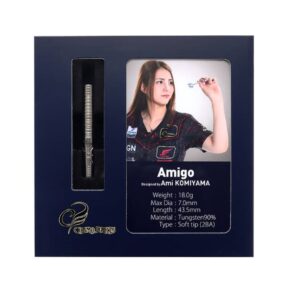 Misaladejuegos Dardos Cosmo Darts Amigo Ami Komiyama 18gr 90% - Imagen 5