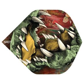 Misaladejuegos Plumas Shot Darts Americana Chomp Standard SH-SF5413 - Imagen 2