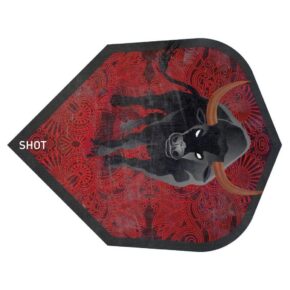 Misaladejuegos Plumas Shot Darts Americana Longhorn Shape SH-SF5405 - Imagen 2