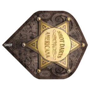 Misaladejuegos Plumas Shot Darts Americana Tin Standard SH-SF5415 - Imagen 2