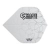 Misaladejuegos Plumas Bulls Darts Shape 100 White Standard  BU-50934 - Imagen 2