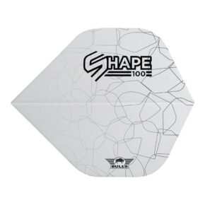 Misaladejuegos Plumas Bulls Darts Shape 100 White Standard  BU-50934 - Imagen 2