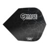 Misaladejuegos Plumas Bulls Darts Shape 100 Black Shape  BU-50935 - Imagen 2
