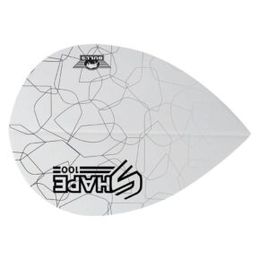 Misaladejuegos Plumas Bulls Darts Shape 100 White Pear  BU-50930 - Imagen 3