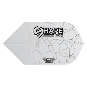 Misaladejuegos Plumas Bulls Darts Shape 100 White Slim  BU-50932 - Imagen 2
