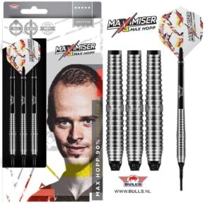 Misaladejuegos Dardos Bulls Darts Max Hopp Edition 4 90% 18gr  BU-26118 - Imagen 3