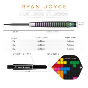 Misaladejuegos Dardos Ryan Joyce Mission Relentless PVD Coral 21g 95% D1587 - Imagen 7