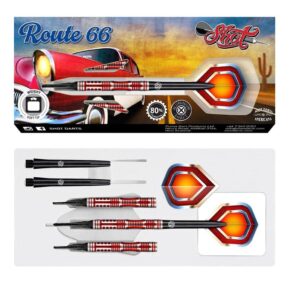 Misaladejuegos Dardos Shot Americana Route 66 80% 18gr SH-ARSF-18 - Imagen 3