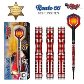 Misaladejuegos Dardos Shot Americana Route 66 80% 18gr SH-ARSF-18 - Imagen 4