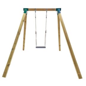Misaladejuegos Columpio individual madera cuadrada Masgames Karai Deluxe Adultos MA700068