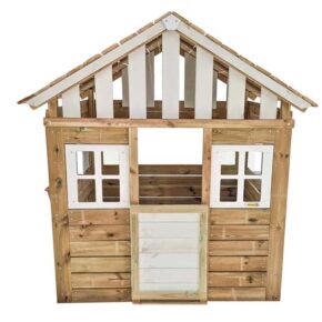 Misaladejuegos Casita infantil de madera Masgames Lollipop blanca MA800527