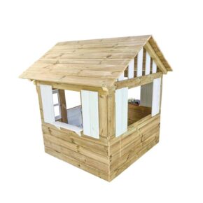 Misaladejuegos Casita infantil de madera Masgames Lollipop blanca MA800527 - Imagen 4