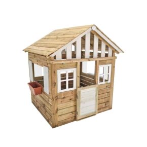 Misaladejuegos Casita infantil de madera Masgames Lollipop XL blanca MA800547 - Imagen 2