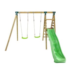 Misaladejuegos Parque infantil Masgames Mauna Loa L con madera cuadrada MA700080