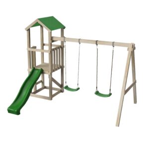 Misaladejuegos Parque infantil Masgames Carlit M con techo de lona MA700249