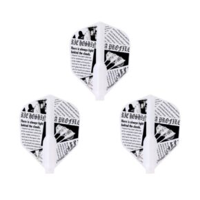 Misaladejuegos Plumas Fit Flight Air Rie Hoshino 6 Shape Blanco - Imagen 2