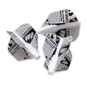Misaladejuegos Plumas Fit Flight Air Rie Hoshino 6 Shape Blanco - Imagen 3