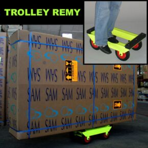 Misaladejuegos Carro de transporte Trolley Remi Sam 14685 - Imagen 4
