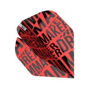 Misaladejuegos Plumas Target Dimitri Van Den Bergh Brass No.2 Standard Rojo 336580 - Imagen 2