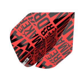 Misaladejuegos Plumas Target Dimitri Van Den Bergh Brass No.2 Standard Rojo 336580 - Imagen 3