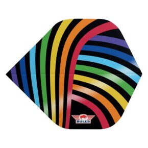 Misaladejuegos Plumas Bulls Powerflite D100 Rainbow Standard BU-50941 - Imagen 2
